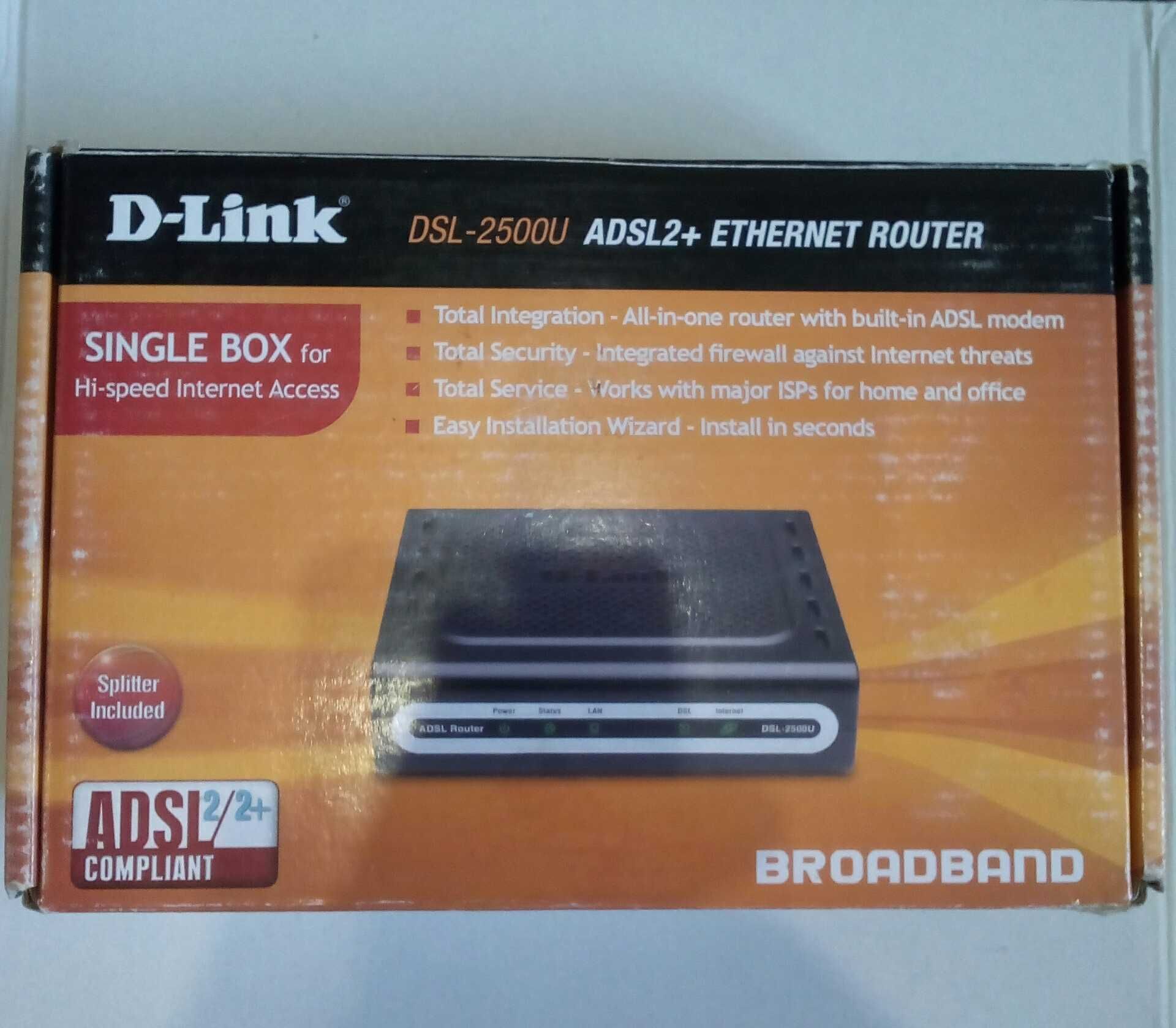 Модем ADSL  D-LINK DSL-2500U