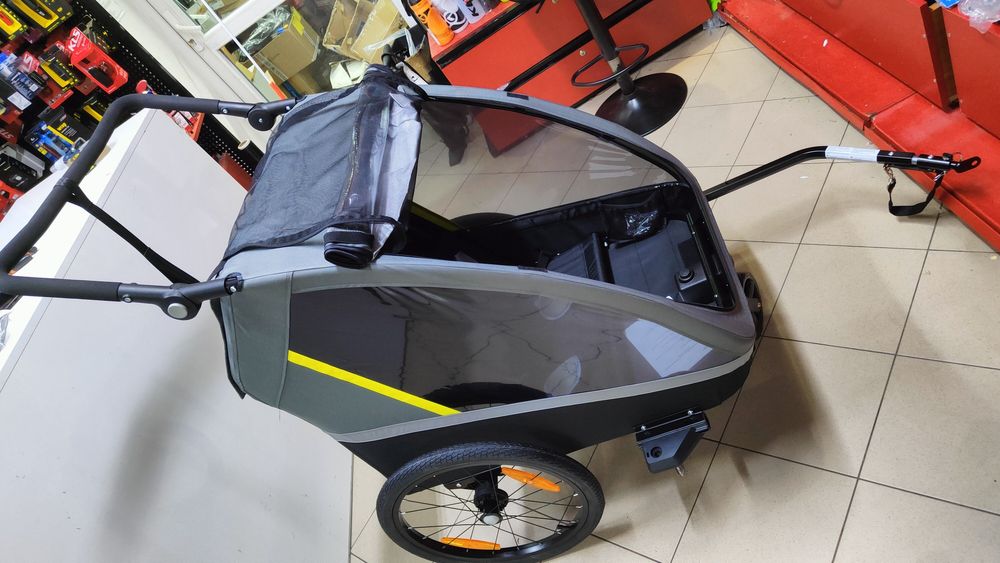 Nowa Przyczepka Rowerowa 2 osobowa Profex Jogger 93510