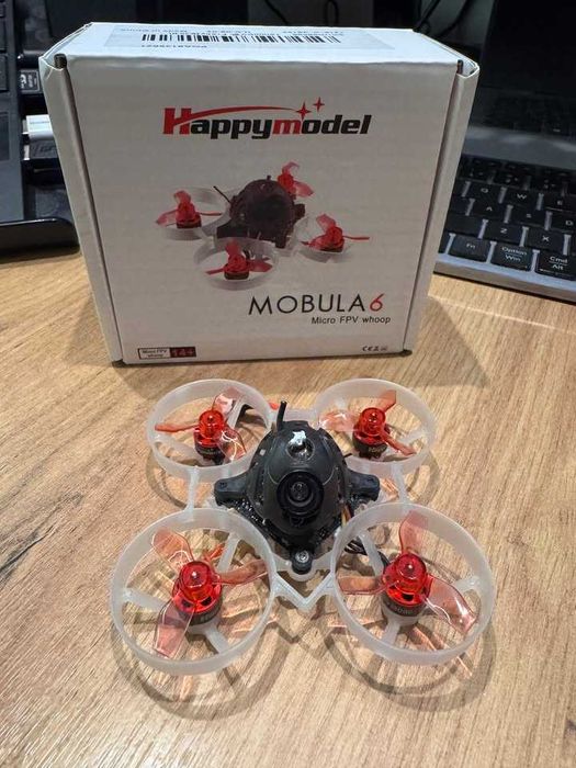 Mikro dron FPV 1s Mobula 6 FrSky 1900Kv