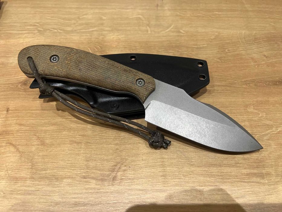 Nóż fixed custom PCK Jamall Kornalski Cwaniak XL K720 Bohler