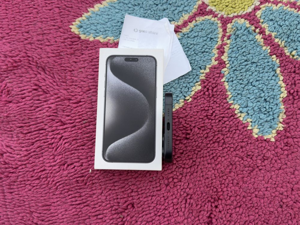 (Troco) Iphone 15 Pro Max 256GB Black novo c/fatura e garantia
