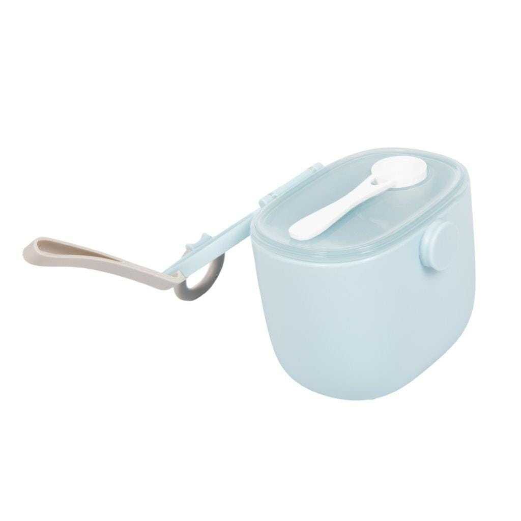 Pojemnik na mleko w PROSZKU dla niemowląt dzieci 500ml pokarmu BLUE