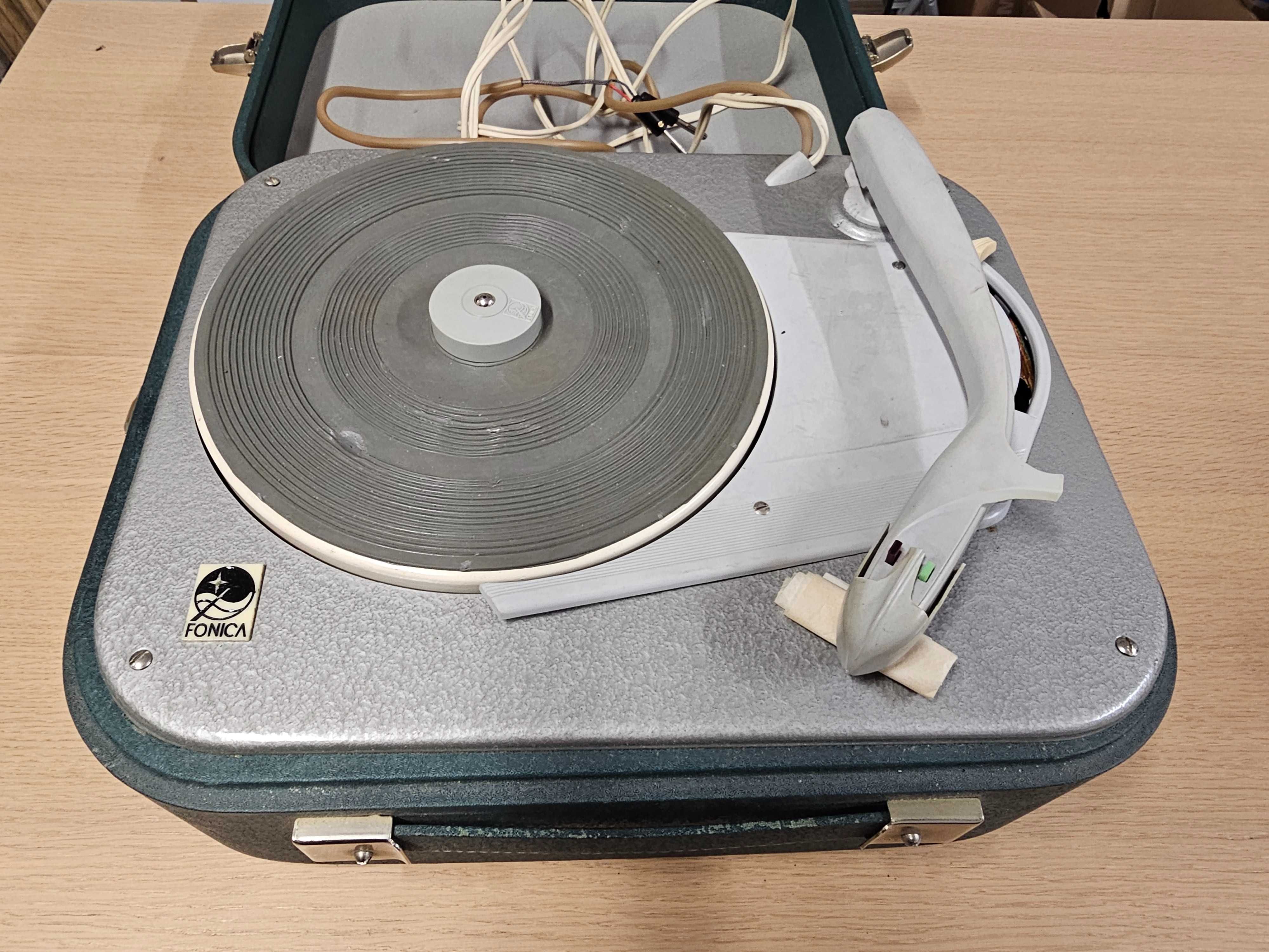 Gramofon walizkowy Fonica