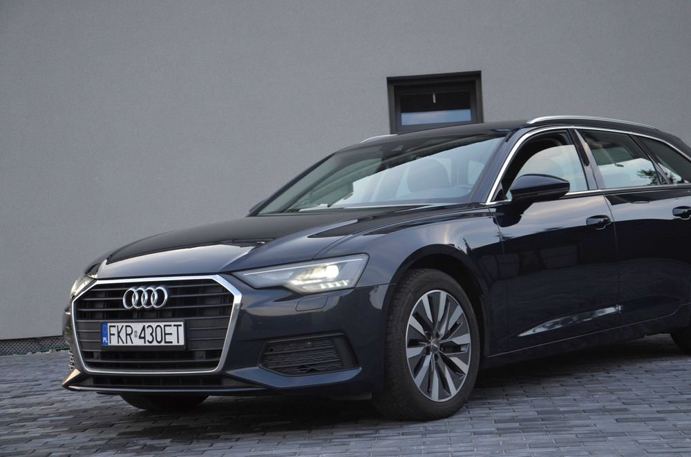 Audi a6c8 2.0 tdi,Cyfrowe zegary,kamera,skóra,el.klapa,el.hak-zarej.PL