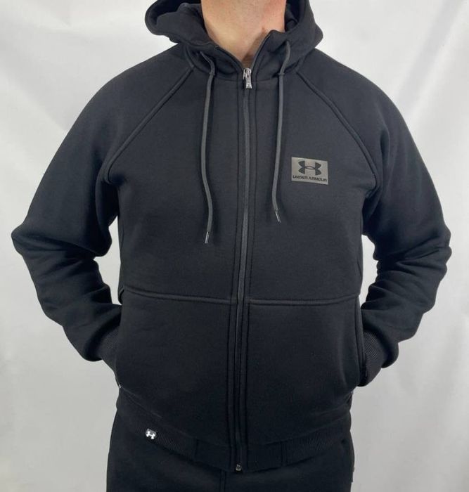 Мужской спортивный костюм Under Armour зимний тёплый на флисе