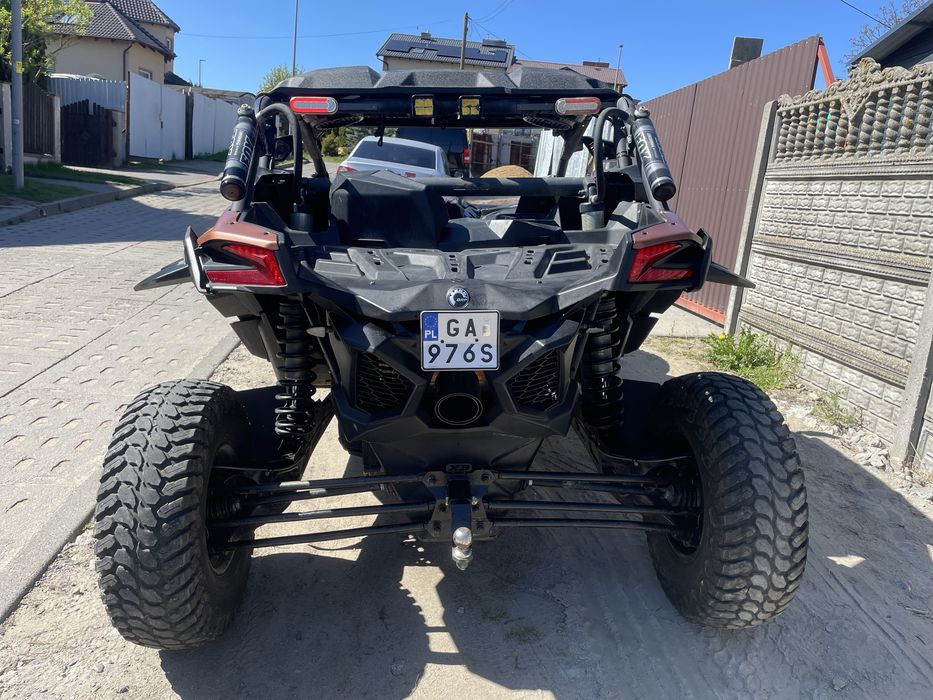 Can Am Maverick x3 XRS Turbo 2018r super stan sufit audio
