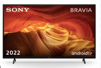 SONY 43" KD-43X72K 4K 2023 r. Google TV Dolby Vision Atmos smart wi-fi