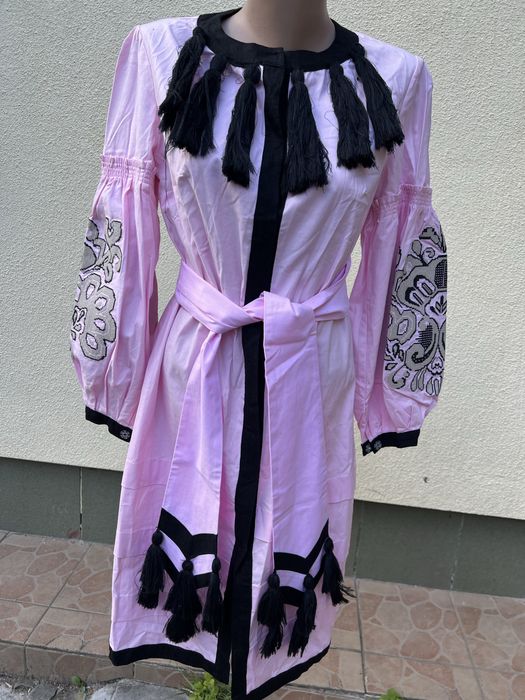 Сукня вишиванка рожева