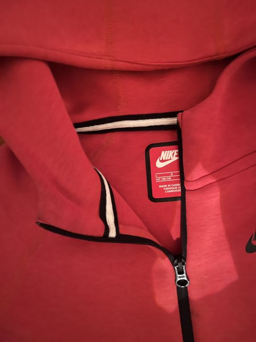 Nike Tech Fleece FZ WR HOODIE Red