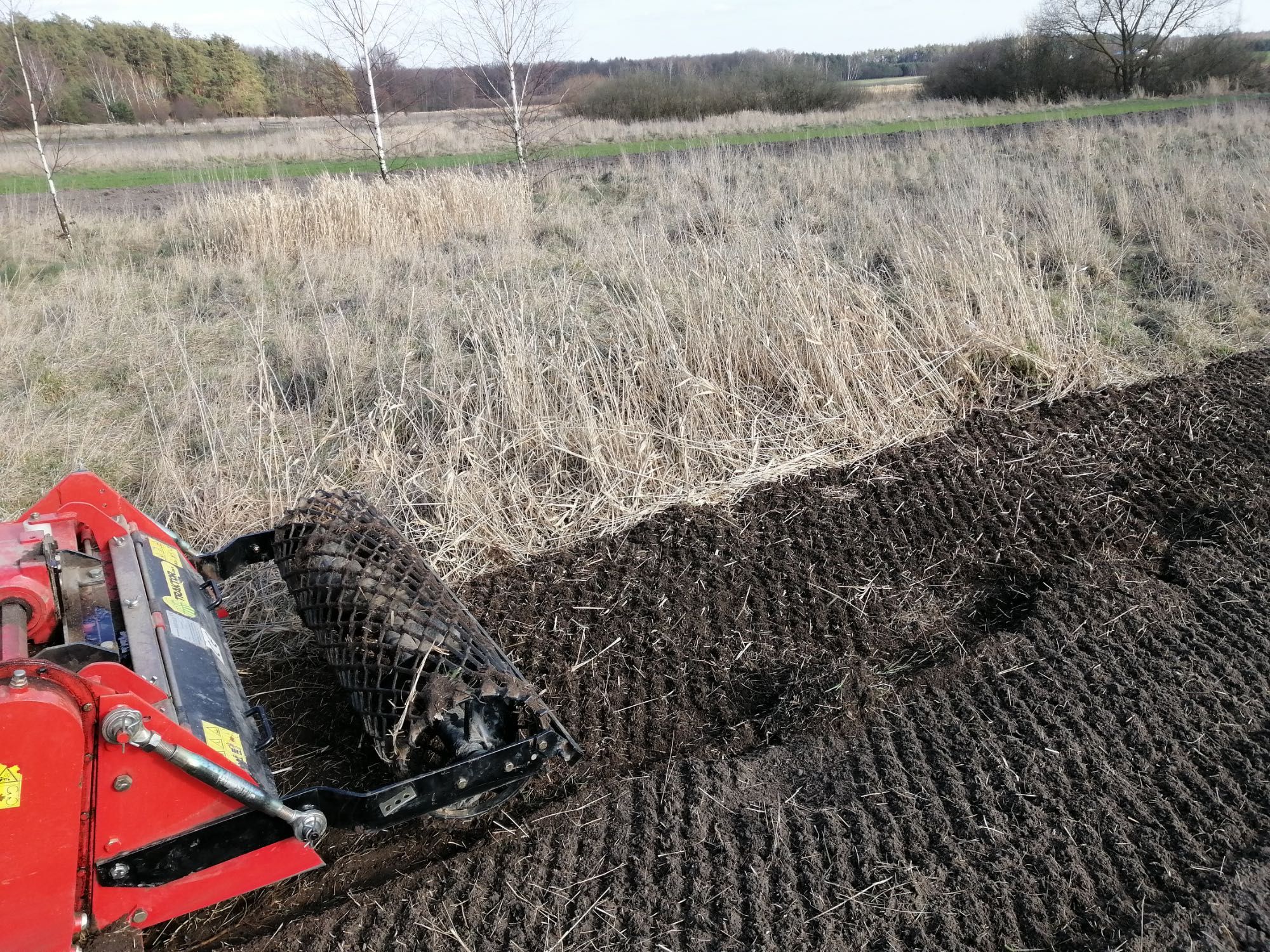 Usługi miniciągnikiem, glebogryzarka separacyjna, koszenie