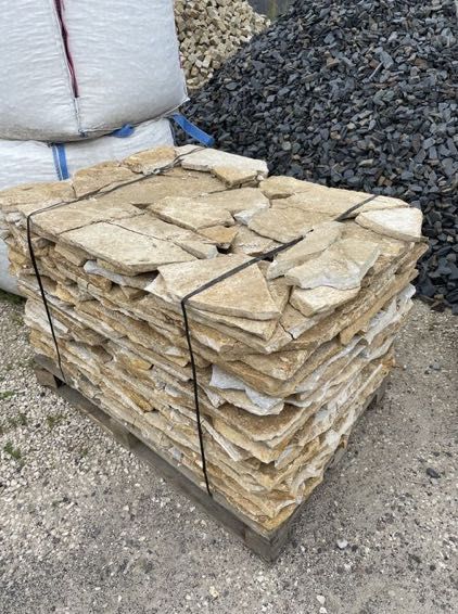 Łupek Naturalny Złoty Akwarium Okładzina Kaskady Elewacje