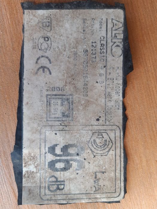 Koła od kosiarki spalinowej Alko Kober, model Classic 4.6B