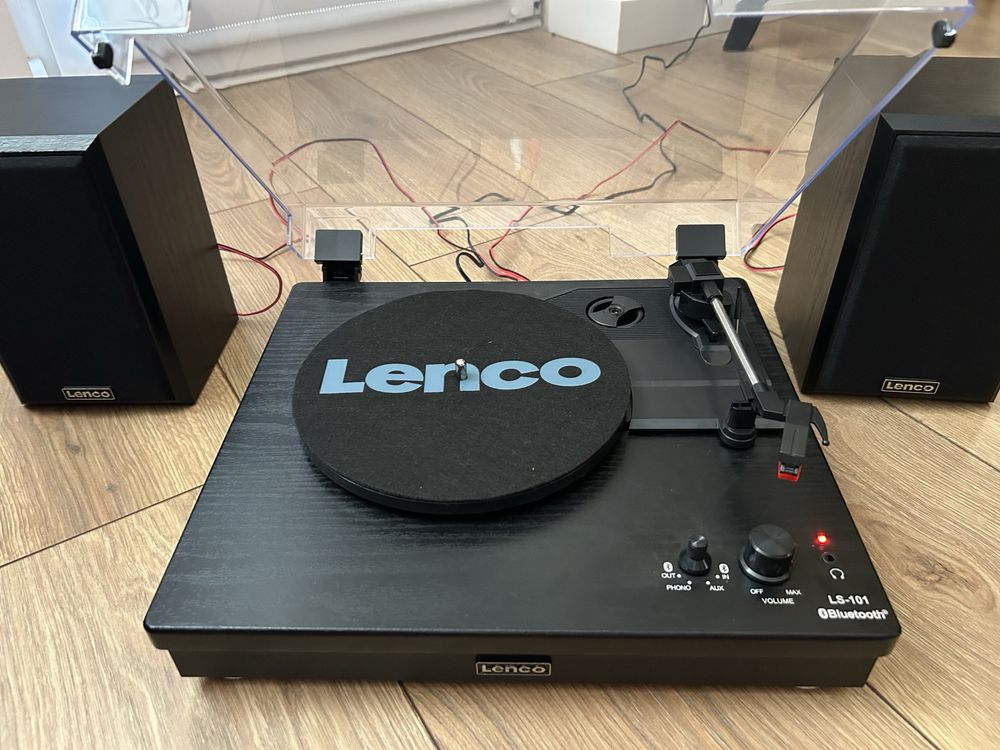 Gramofon Lenco LS-101 z głośnikami Bluetooth