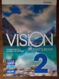 Książka Podręcznik J. Angielski VISION 2 Oxford