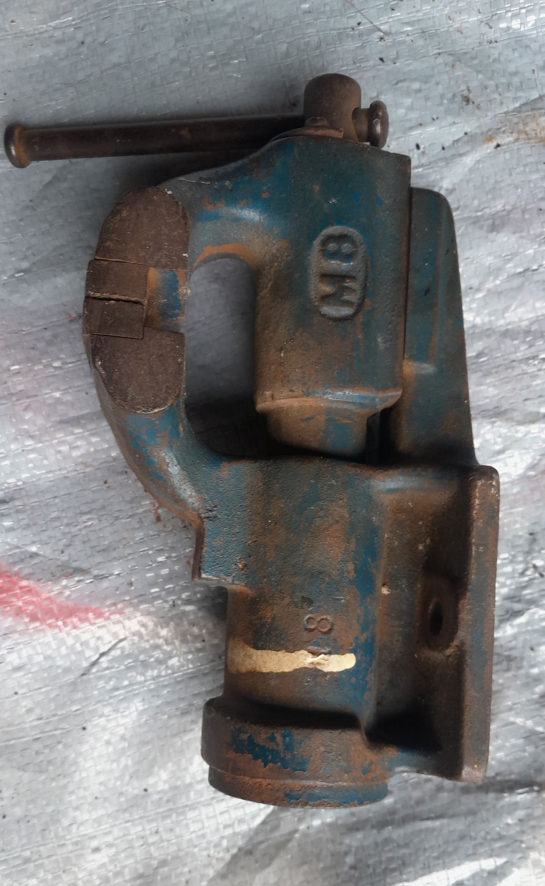 Solidne imadlo szczeki 75mm