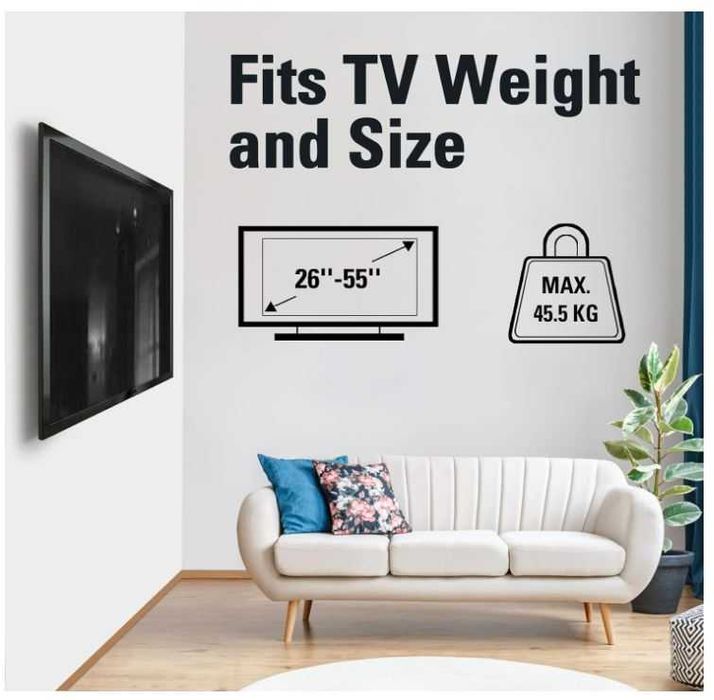 Uchwyt ścienny do telewizora 26-55'' Mounting Dream ‎MD2361-K-02