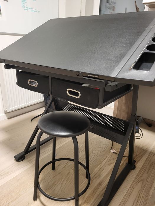 Biurko kreślarske Fromm & Starck Biurko Kreślarskie Z Krzesłem 115X60