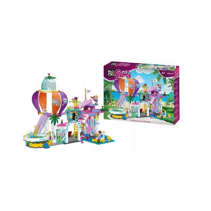 Klocki My Girls Aquapark Basen Dziewczynka 343 El.