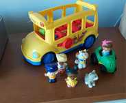 Zabawka Fisher price autobus szkolny traktor