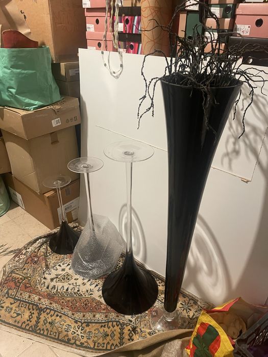 Conjunto Jarra e copos decorativos