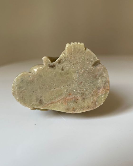 Rzeźba Figurka 12.5cm Kamień Azja Vintage