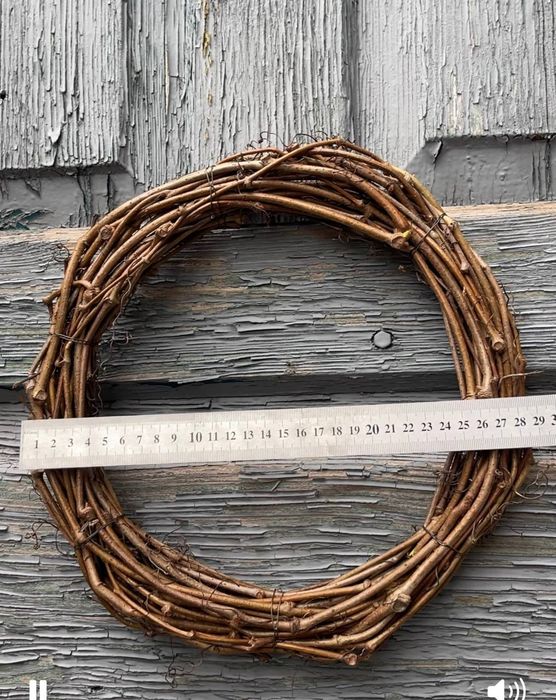 Вінок, основа з лози дикого винограду