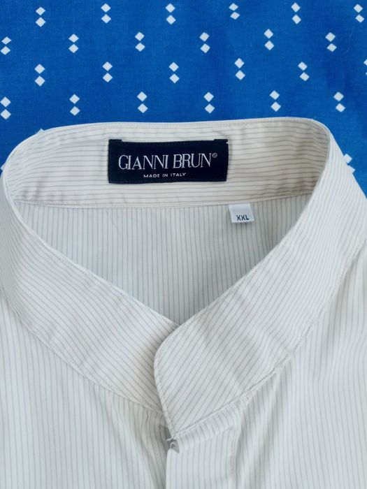 DUŻA (2XL) NOWA beżowa włoska koszula Gianni Brun