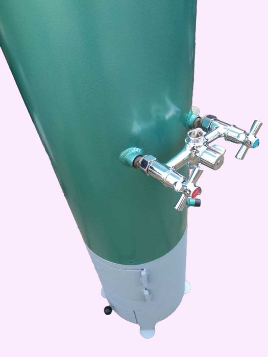 Водонагрівач " ТІТАН " на дровах. на 100 літрів