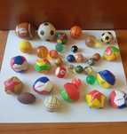 Varias bolas da coleção A BOLA