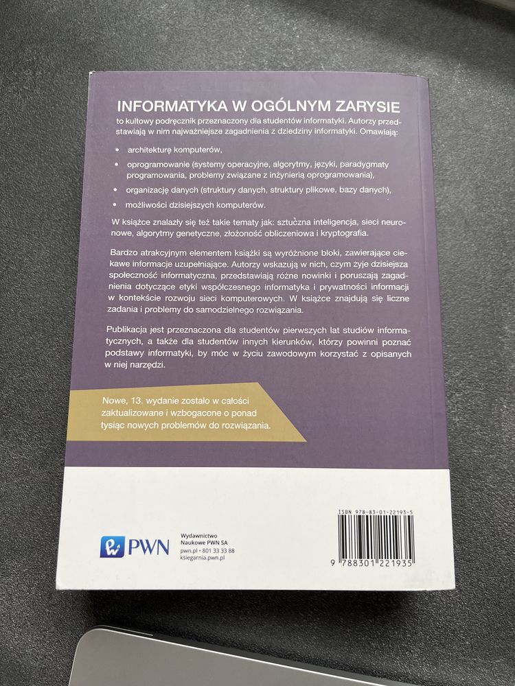 Informatyka w ogólnym zarysie wydanie xiii