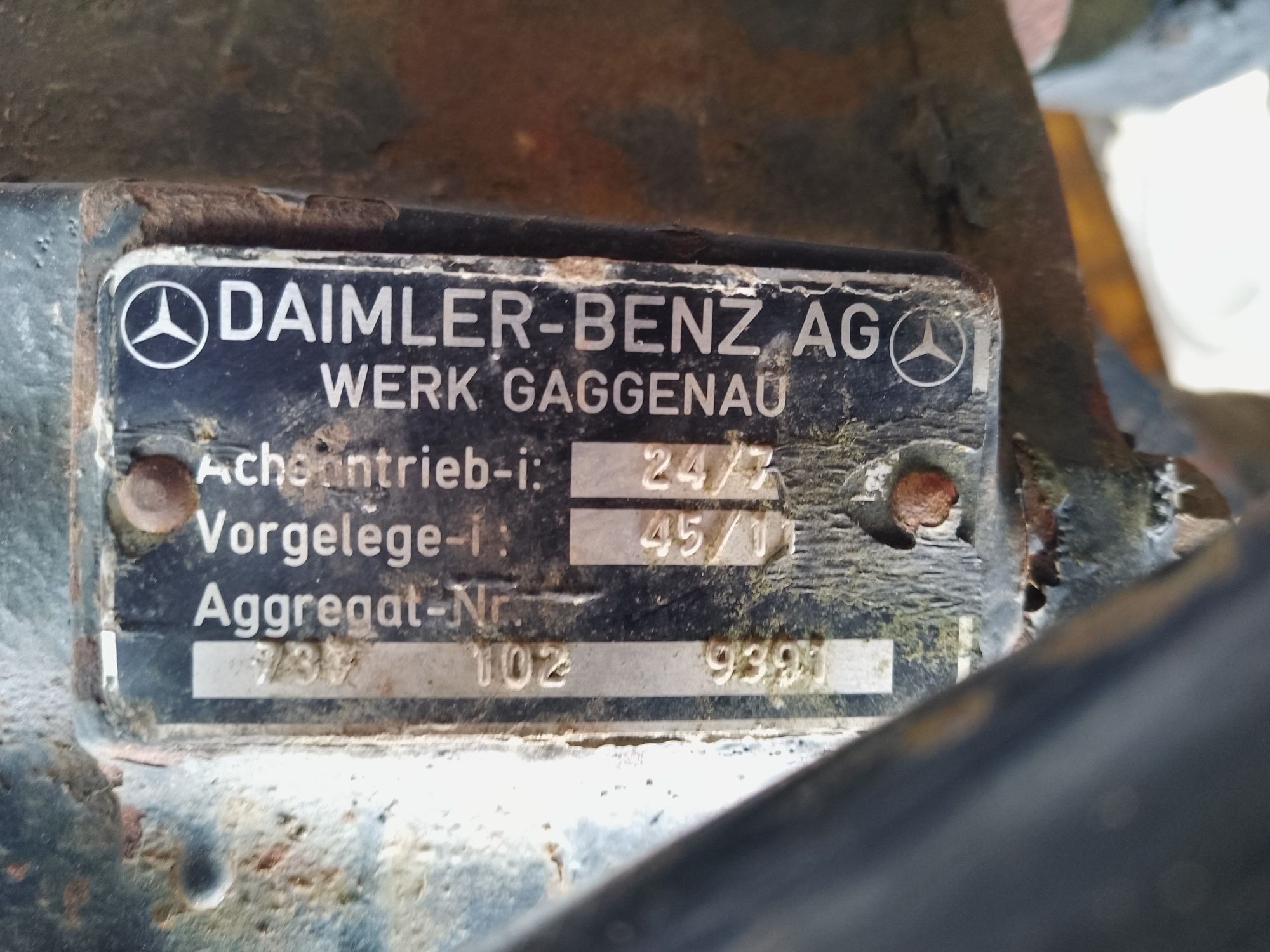 MB Trac 800 rama dokumenty most