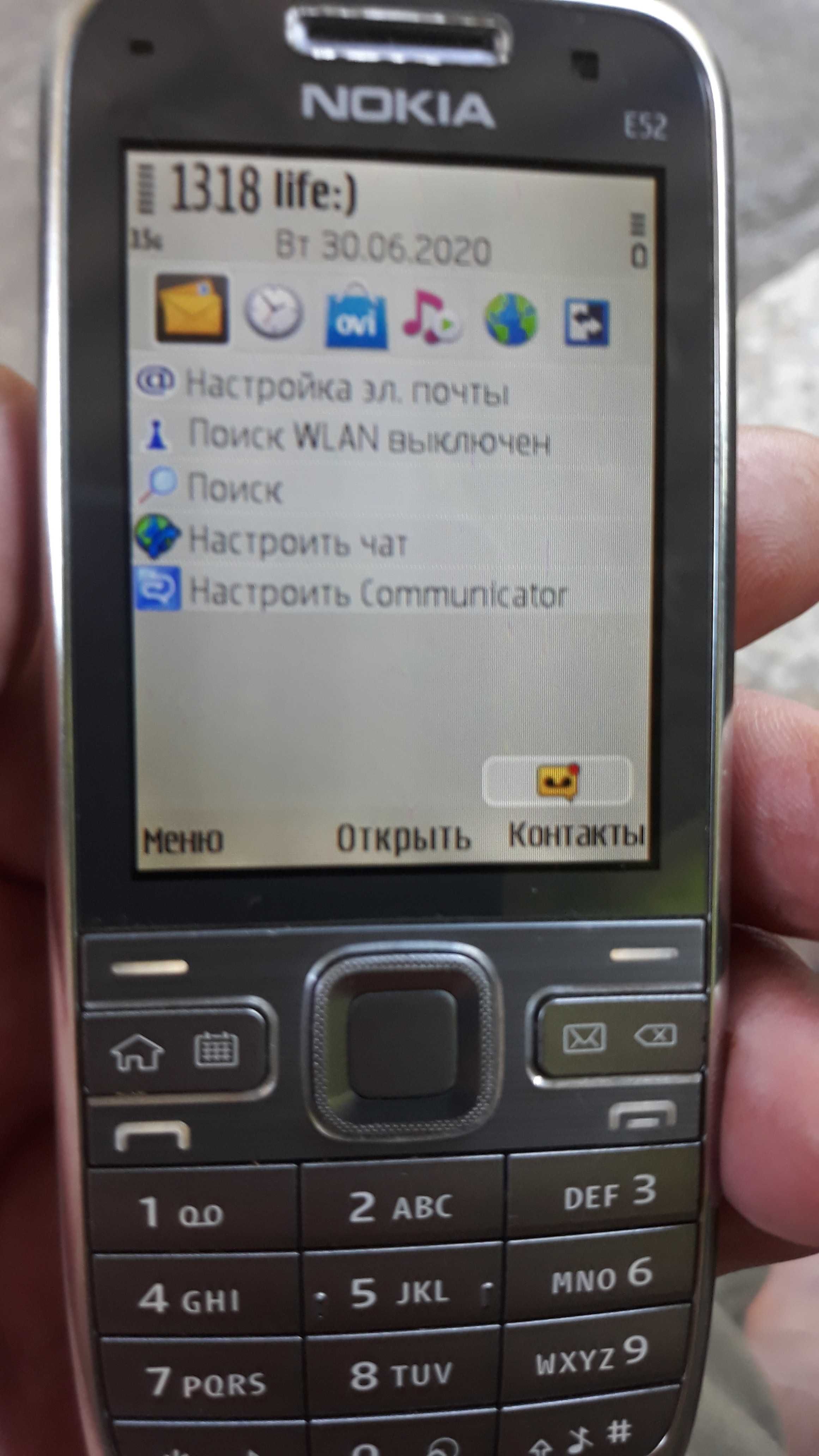 nokia e-52 привезённая оригинал