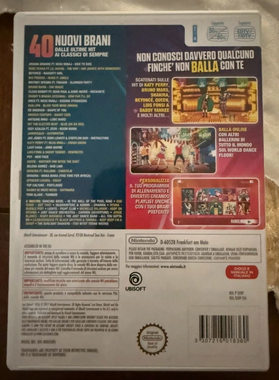 Just Dance 2018 Nintendo Wii
