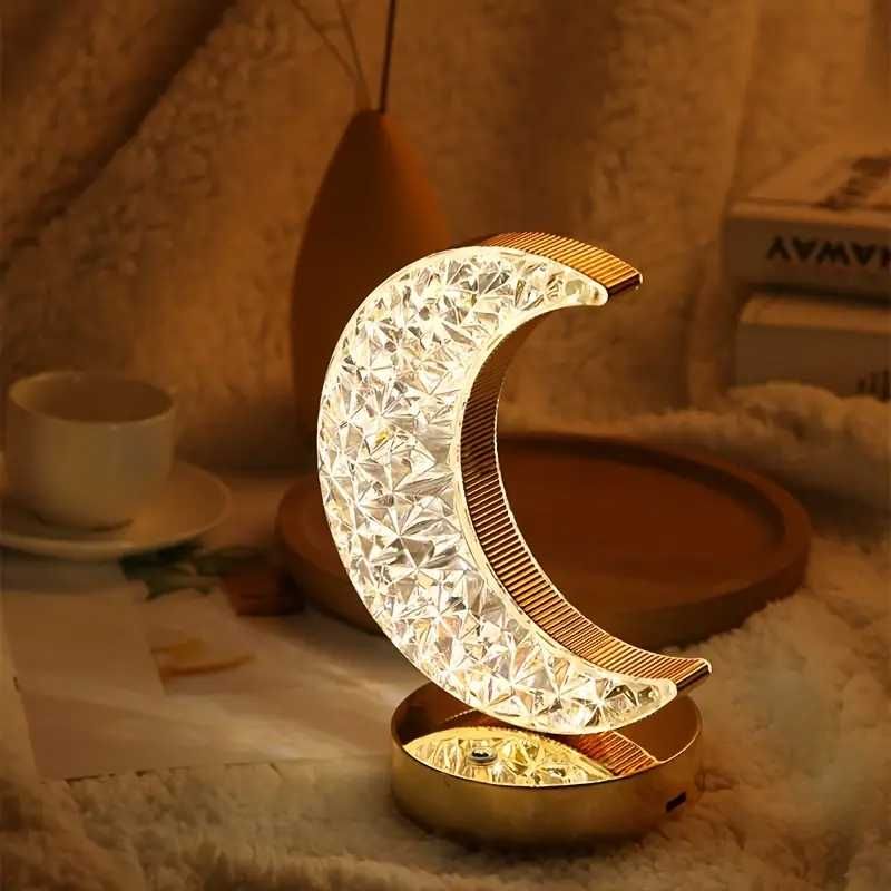 Lampa stołowa księżyc