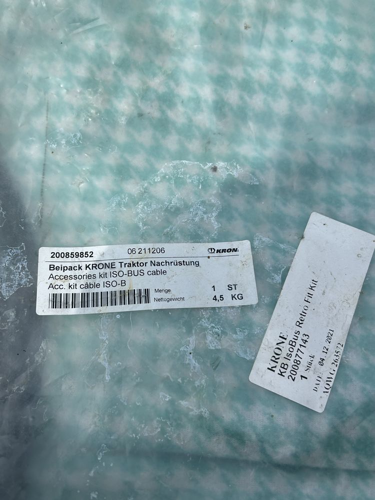 Zestaw Krone KB ISOBUS Retrofit Kit – NOWY, nieużywany