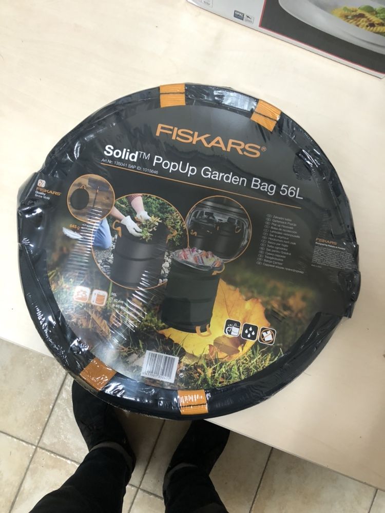 Мешок садовый складной fiskars 56л