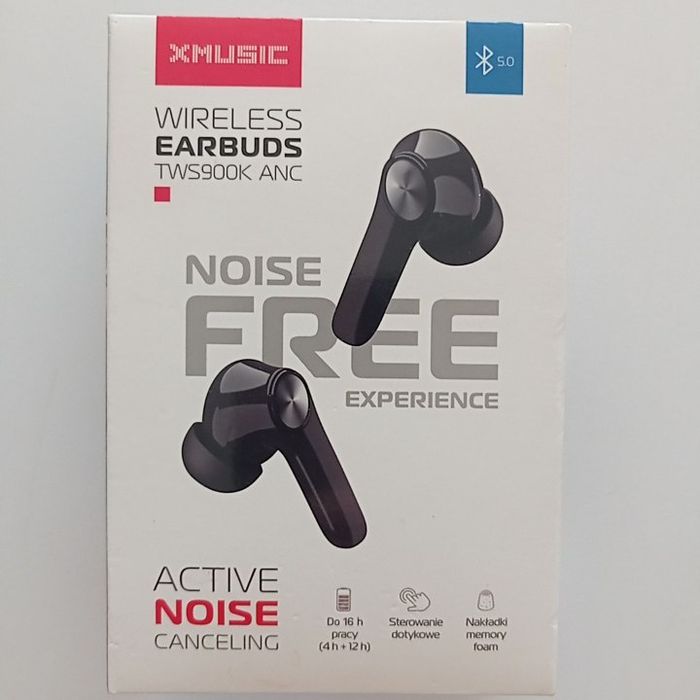 Słuchawki Bluetooth Xmusic TWS900K ANC