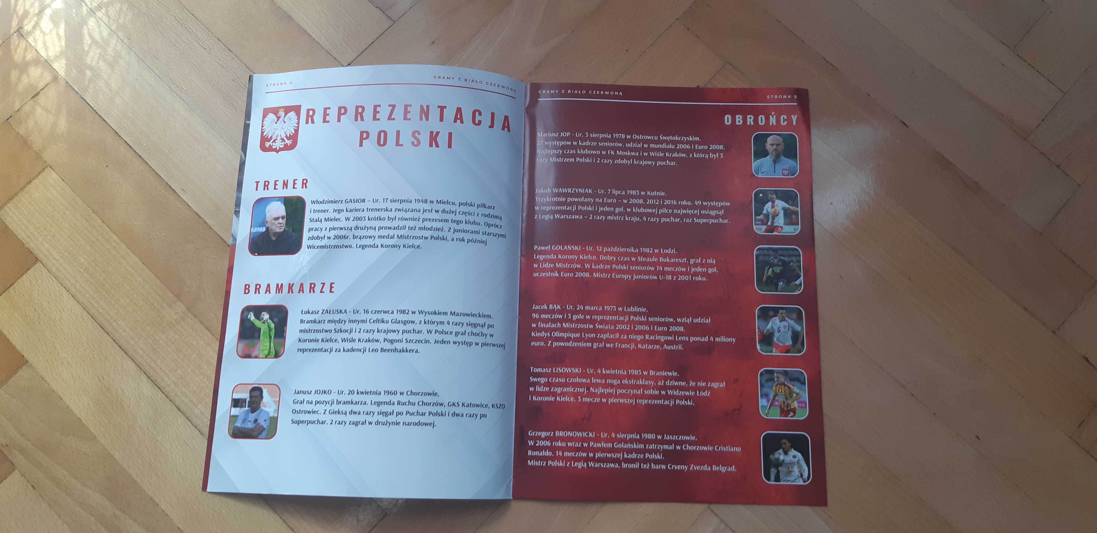 program Reprezentacja Polski - Przyjaciele Świętokrzyskiej Piłki
