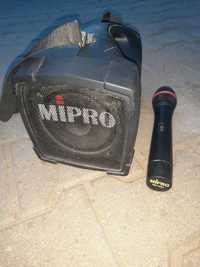 MIPRO ma-101 + mikrofon Mipro mh-203.
