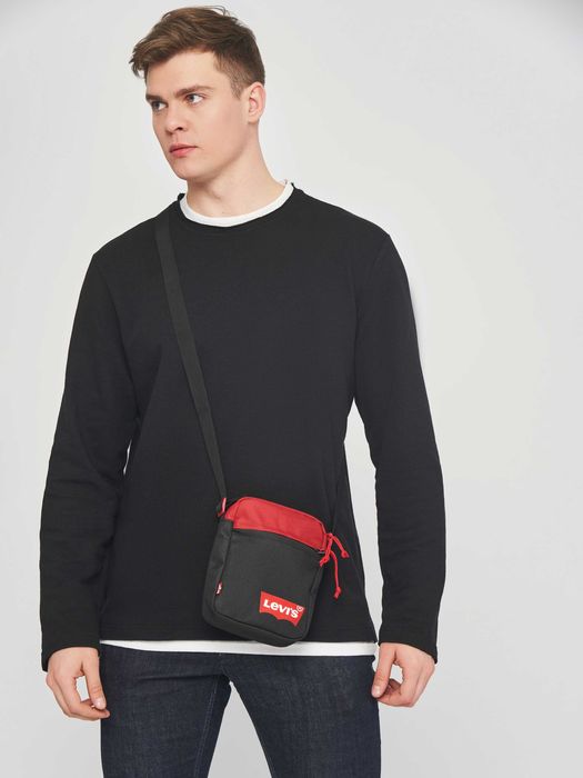 Сумка через плече Levi's Mini Crossbody Solid Regular Red
