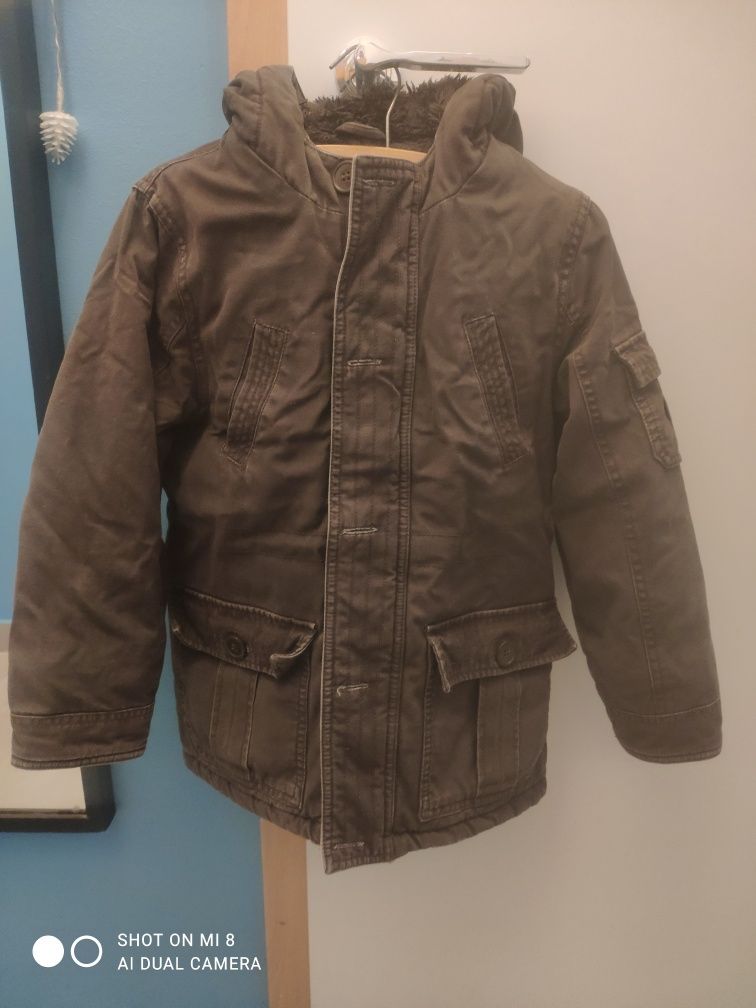 Parka kurtka zimowa M&S 6 - 7 lat