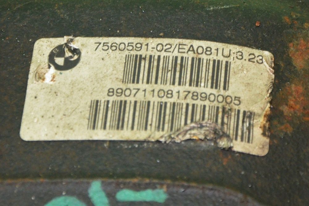 Dyfer Dyferencjał Tył Tylny BMW 5 E60 E61 2.0D Przełożenie: 3.23