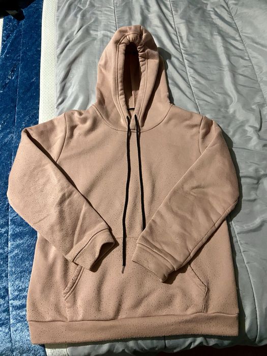 Camisola Bege Básica Hoodie
