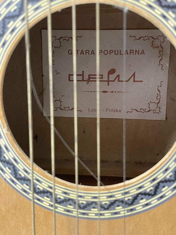 Gitara Popularna Defil, gitara akustyczna