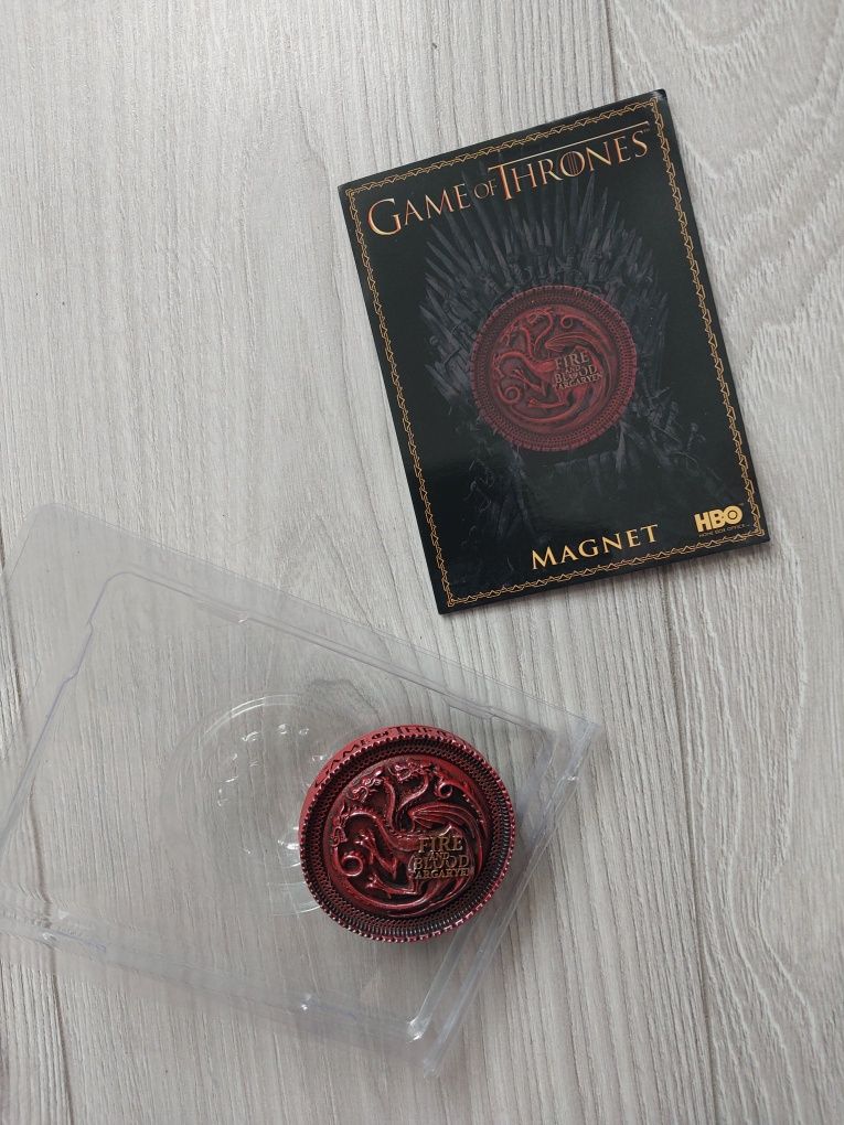 Magnes na lodówke 6 cm GRA O TRON oryginał HBO Game of Thrones