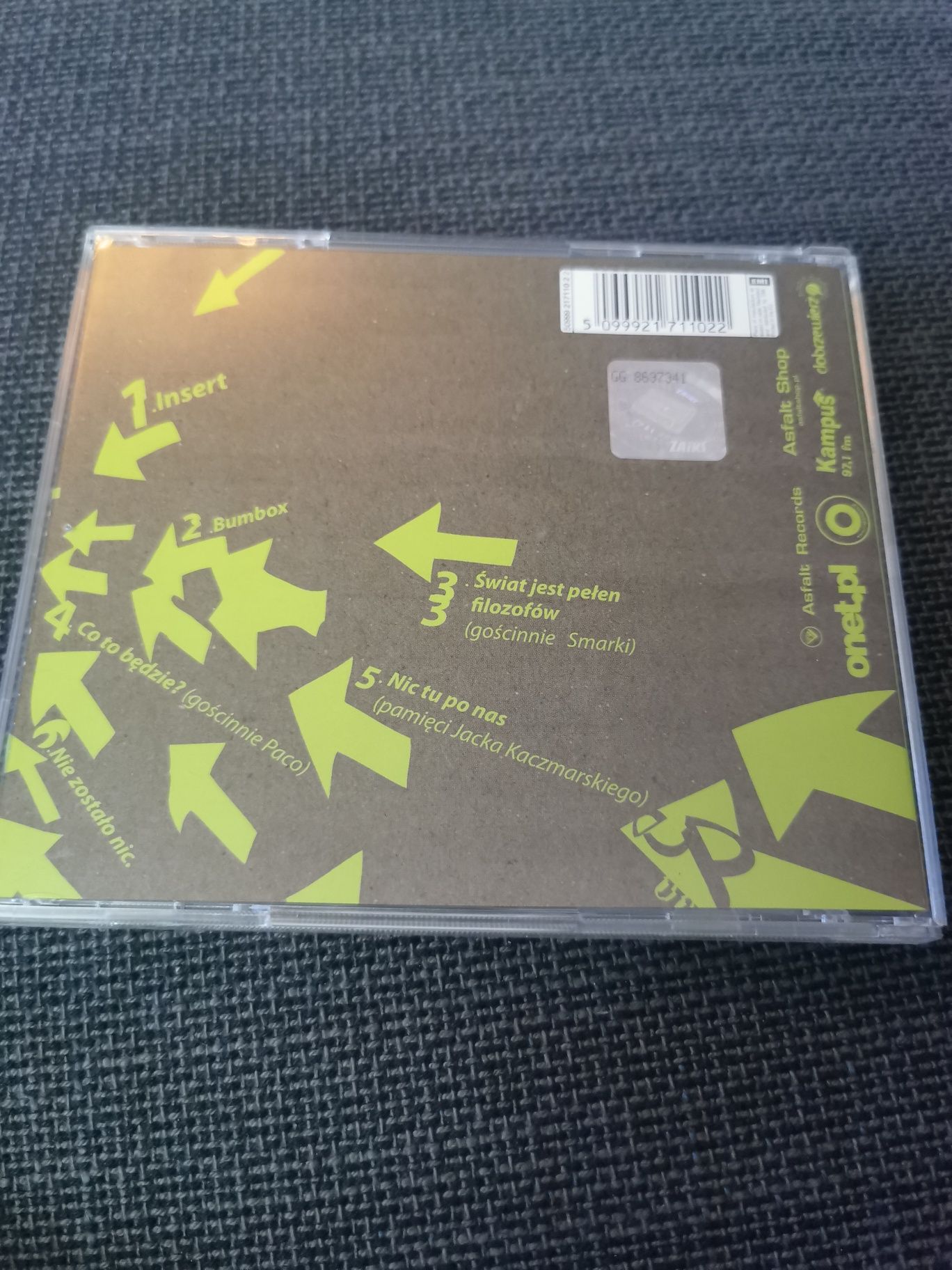 Płyta CD Łona Webber Insert EP rap hip-hop WYPRZEDAŻ kolekcji