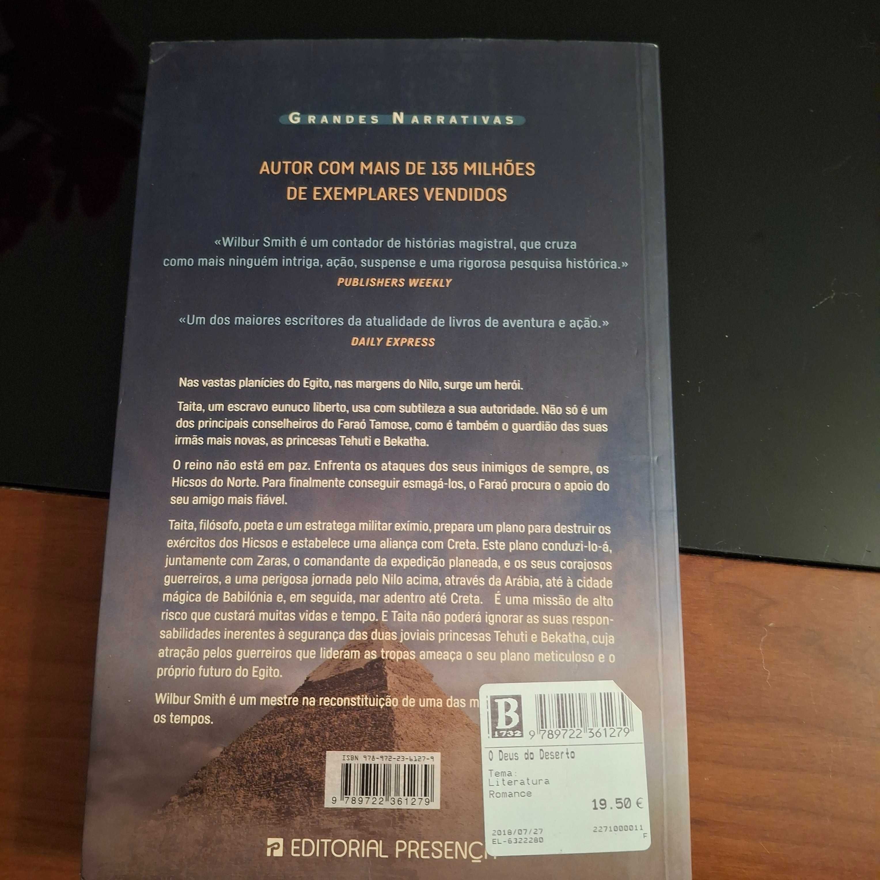 Livros wilber smith novos