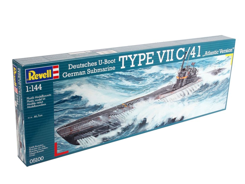 STATEK 1/144 Revell 05100 okręt podwodny SUBMARINE TYPE VIIC/41