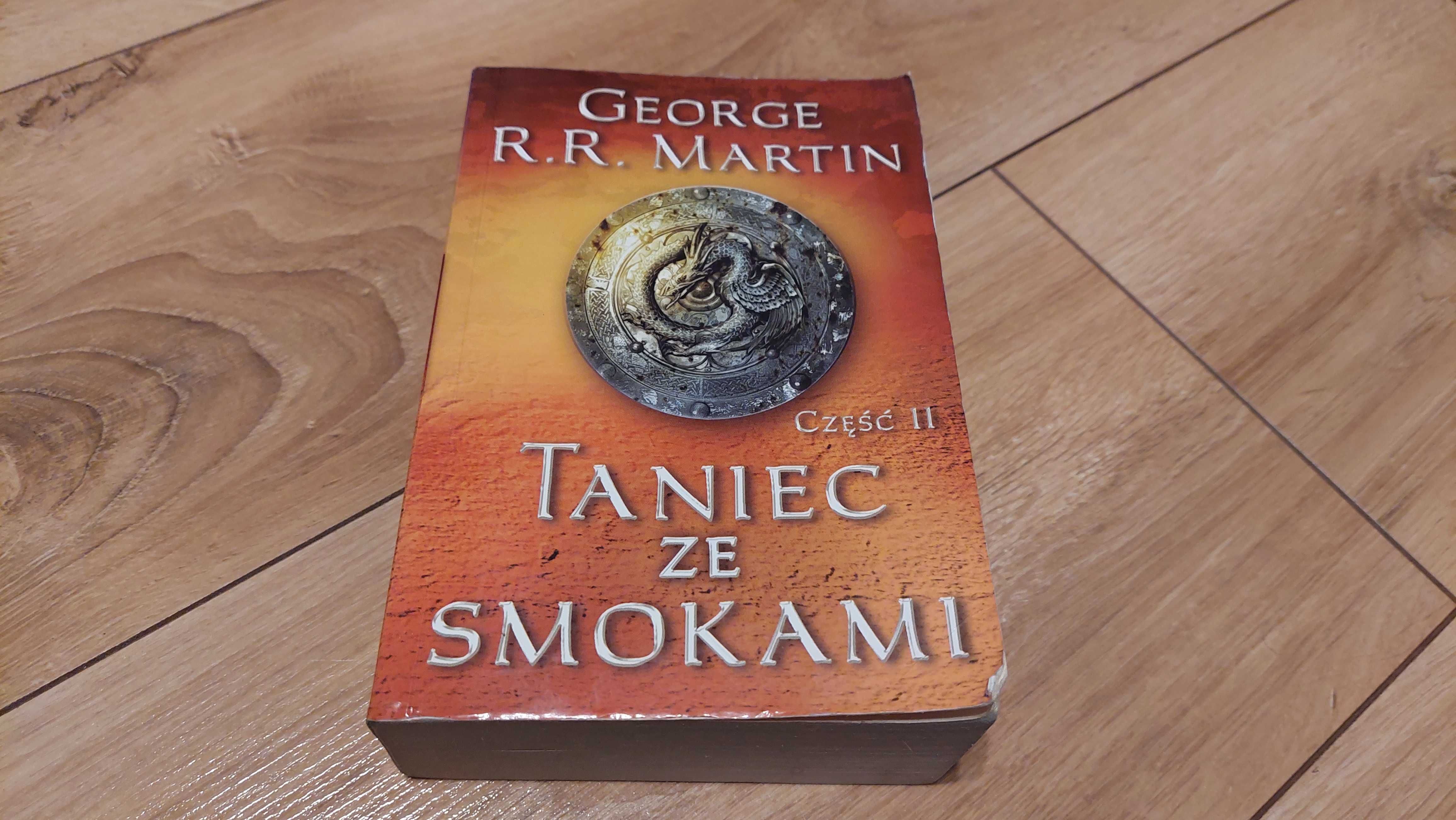 książka - Taniec ze smokami część II - George R.R. Martin