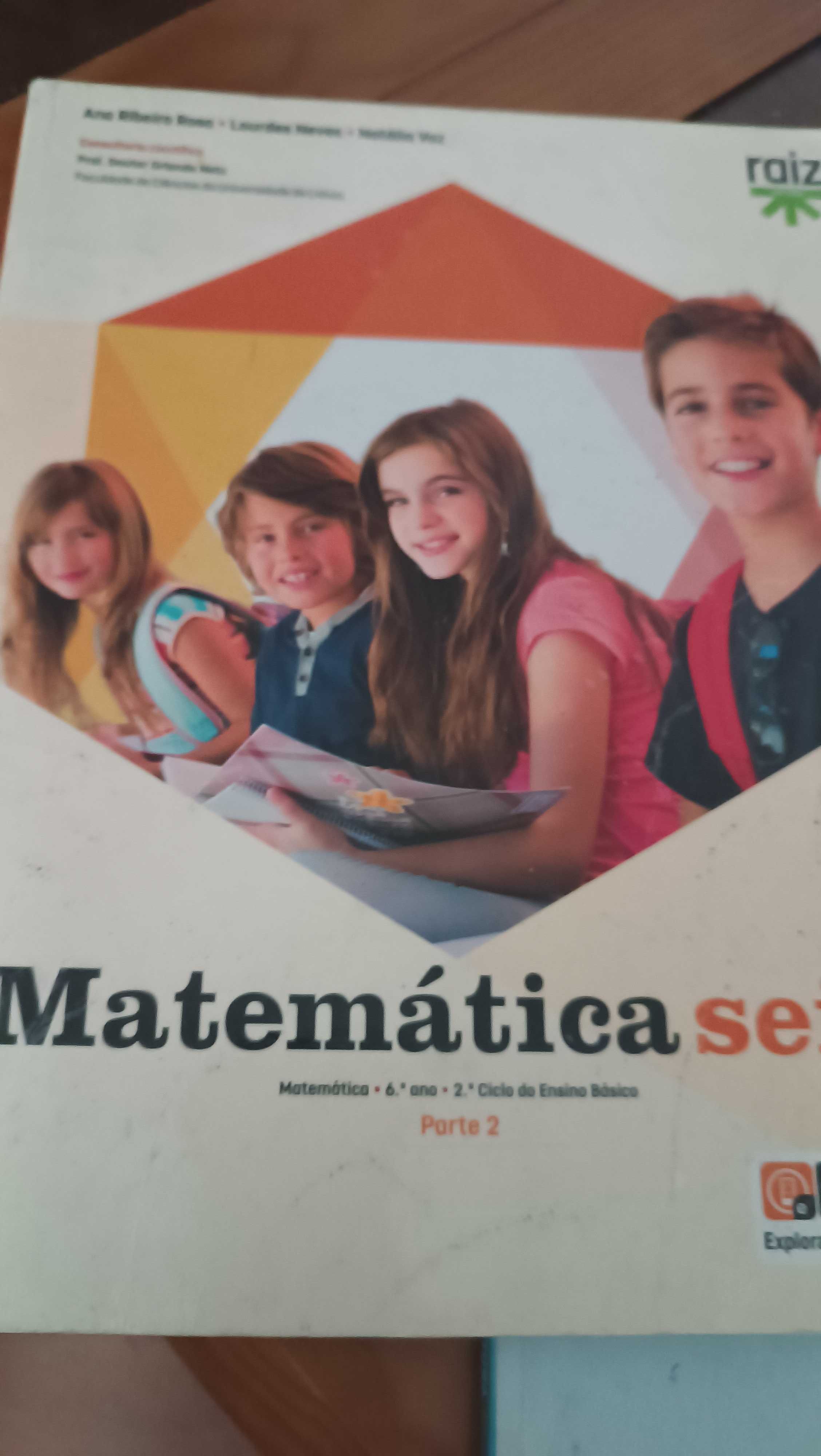 Matemática - Nanuais  6°ano -Matematica Seis